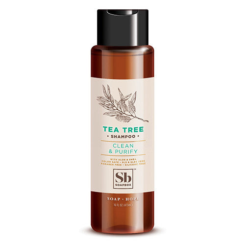 SoapBox Tea Tree Clean and Purity Hair Shampoo, 16 Oz