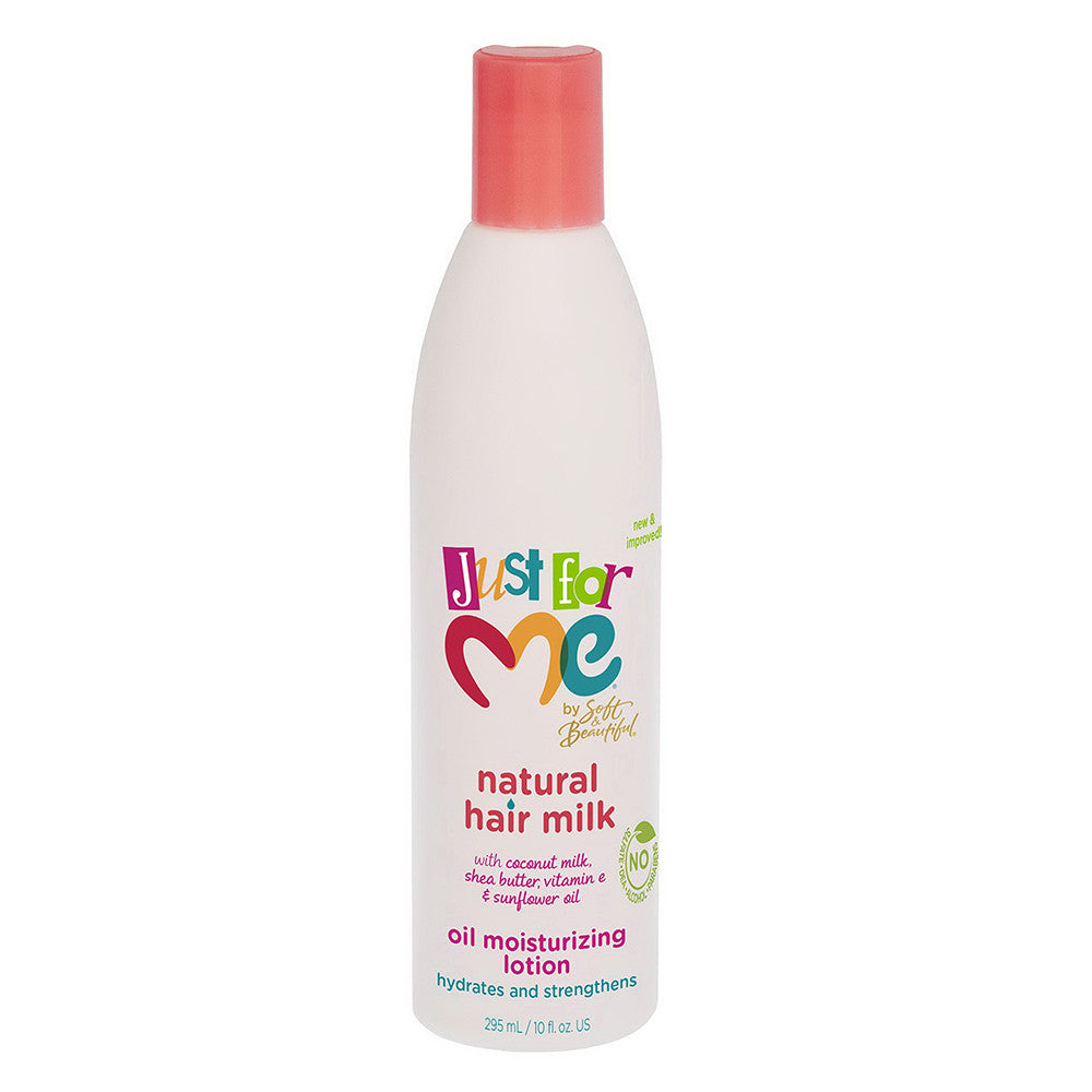 Just For Me Natural Hair Milk Oil Moisturizing Lotion, 10 Oz