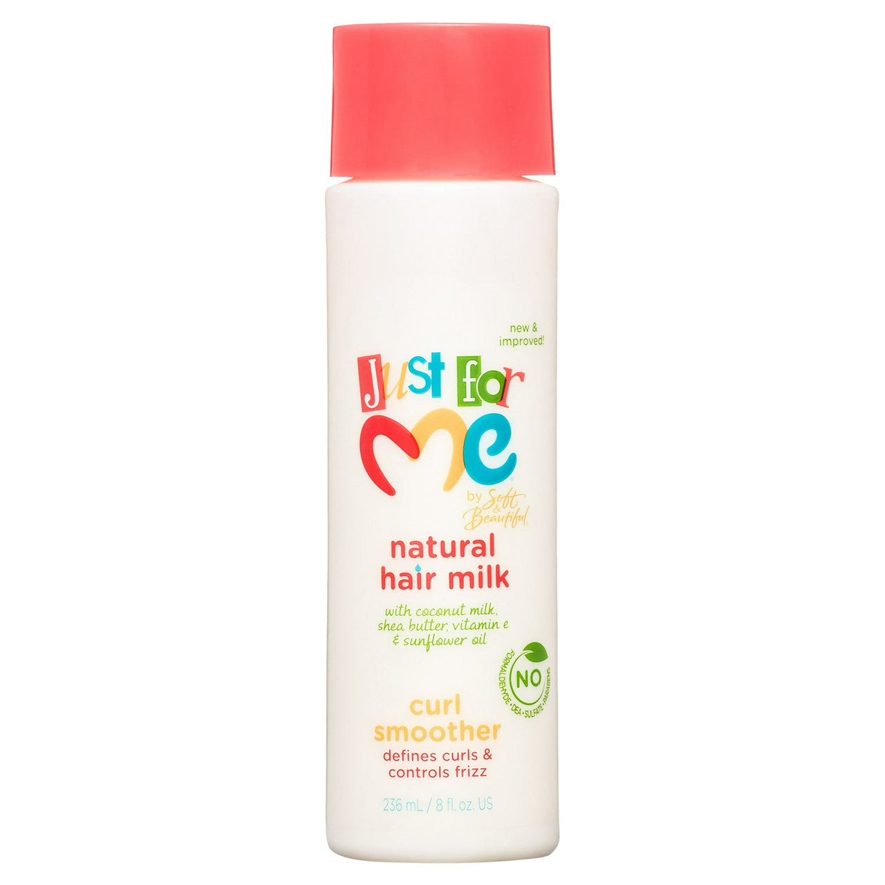 Just For Me Hair Milk Curl Smoother Hair Styler Creme, 8 Oz
