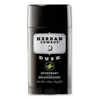 Herban Cowboy Natural Grooming Deodorant Maximum Protection, Dusk, 2.8 Oz