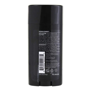 Herban Cowboy Natural Grooming Deodorant Maximum Protection, Dusk, 2.8 Oz