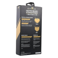 Cutting Edge Heated Beard Straightener Beard Balm and Oil Hot Comb Tool for Men, 1 Ea