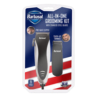 Barbasol All-In-One Grooming Kit 9 Piece Battery-Powered, 1 Ea