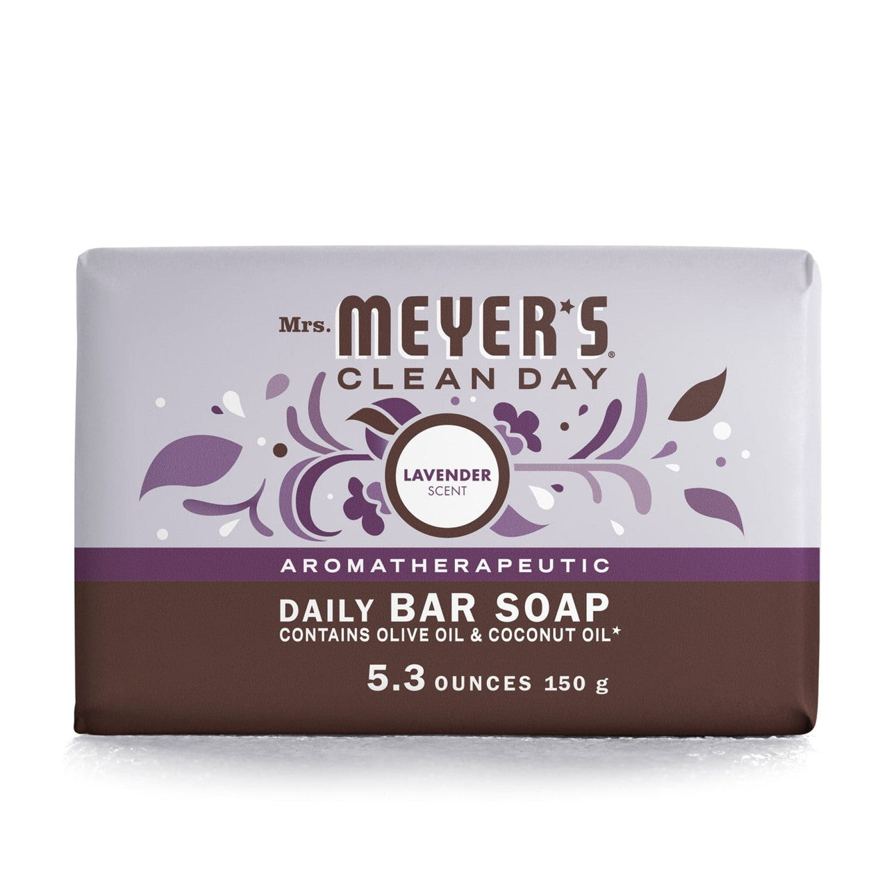 Mrs. Meyer's Clean Day Daily Bar Soap, Lavender Scent, 5.3 Oz