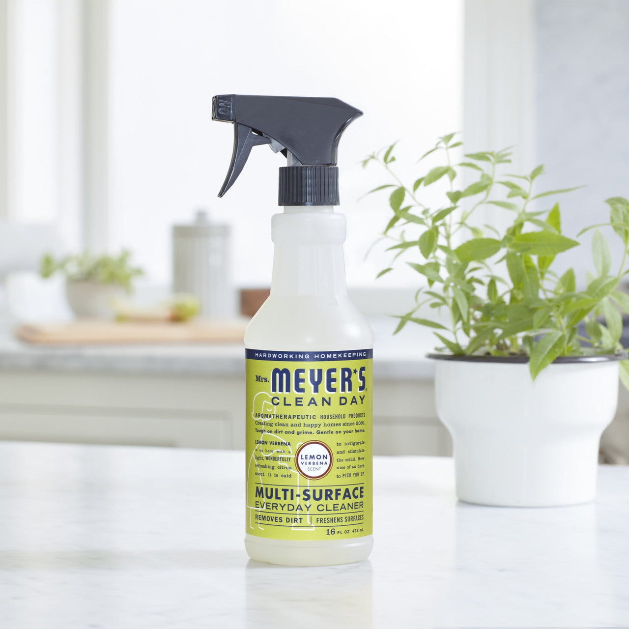 Mrs. Meyers Clean Day Multi-Surface Everyday Cleaner Lemon Verbena, 16 Oz