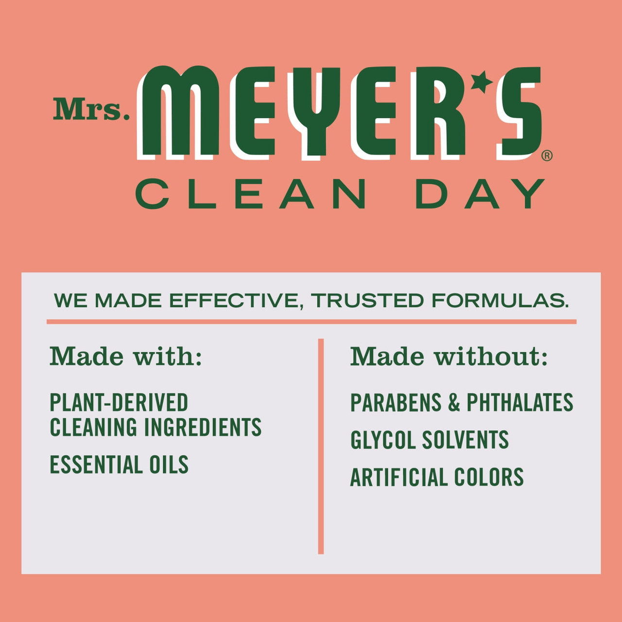 Mrs. Meyers Clean Day Multi-Surface Everyday Cleaner Geranium, 16 Oz