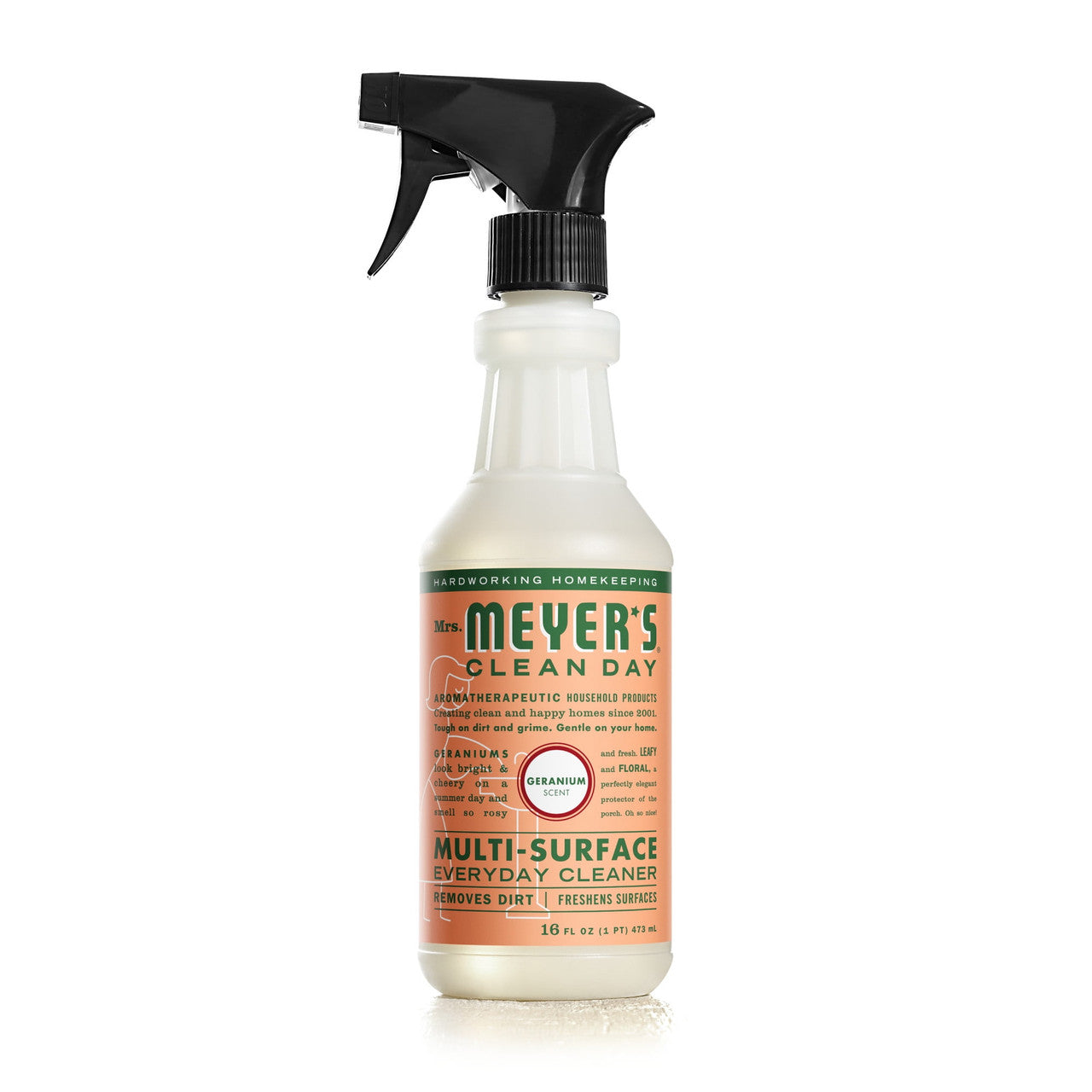Mrs. Meyers Clean Day Multi-Surface Everyday Cleaner Geranium, 16 Oz