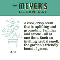 Mrs. Meyers Clean Day Liquid Dish Soap, Basil Scent, 16 oz
