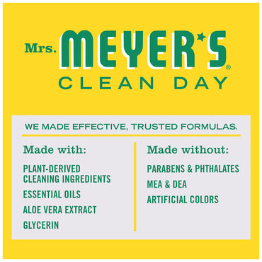 Mrs. Meyers Clean Day Liquid Dish Soap, Honeysuckle - 16 Oz