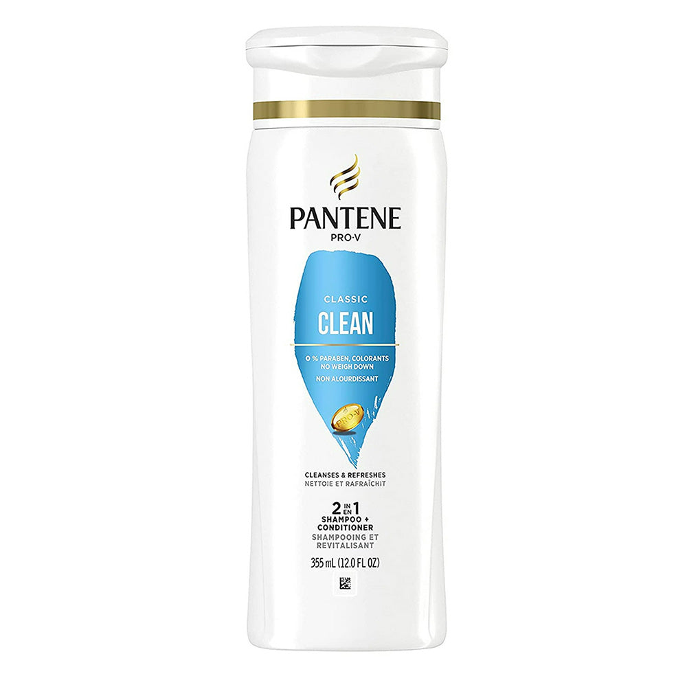 Pantene Pro V Classic Clean 2in1 Hair Shampoo Plus Conditioner 12.0Oz (355ml)