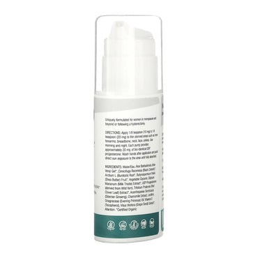 Organic Excellence Balance Plus Therapy Bio-identical Progesterone Cream with Phytoestrogens, 3.3 Oz
