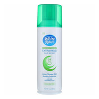 White Rain Hair Spray, Extra Hold, Unscented, 7 Oz