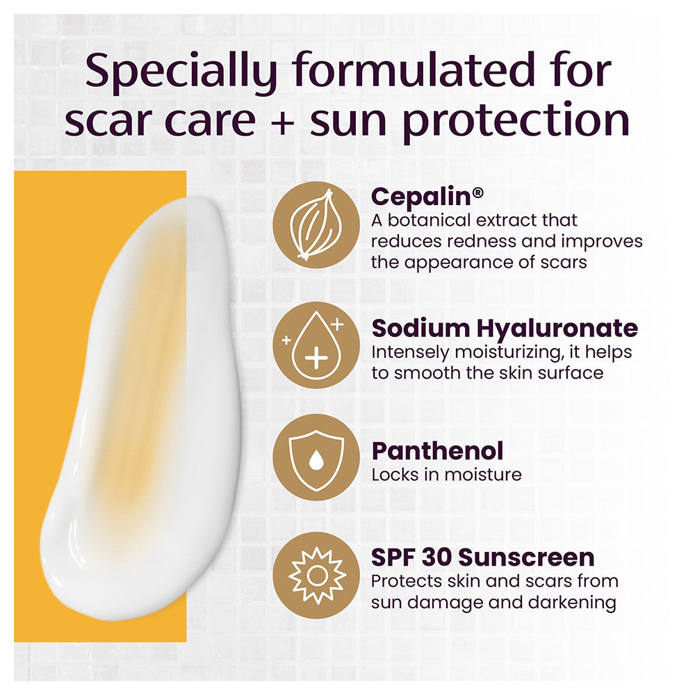 Mederma Scar Reducer Cream with Spf 30 Sunscreen, 0.7 Oz