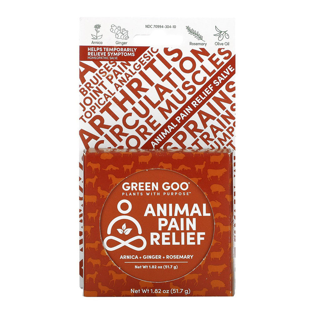 Green Goo All Natural Animal Pain Relief, 1.82 Oz