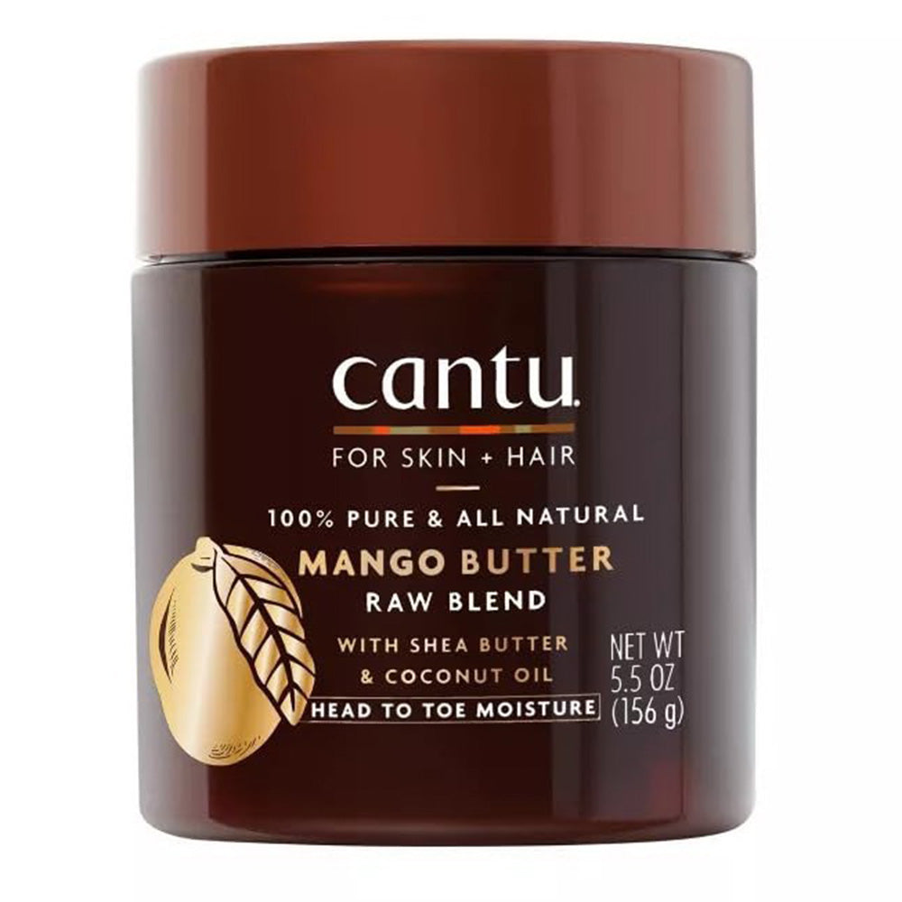 Cantu Butter Hydrating Raw Blend Body Lotion Pure Mango 5.5Oz (156g)