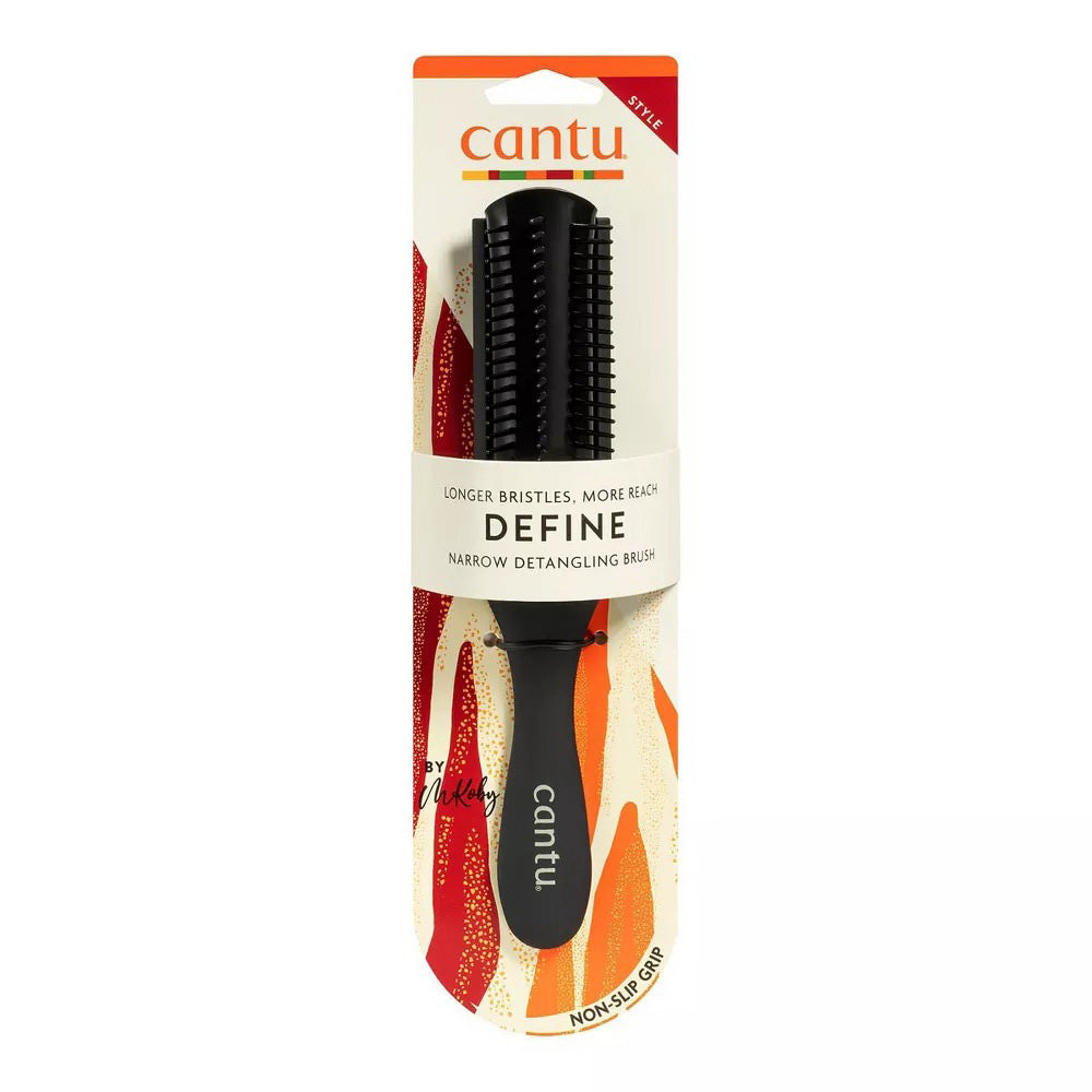 Cantu Narrow Brush for Detangling and Smooth Hair 1Ea