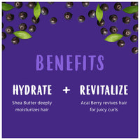 Cantu Revitalizing Shampoo with Acai Berry and Shea Butter, 13.5 Oz