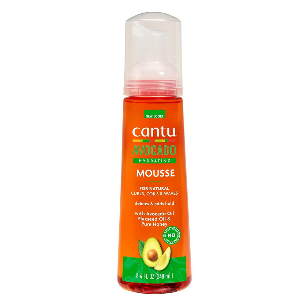Cantu Defines Curls Volume Boost Soft Hold Hair Mousse 8.4Oz (248ml)