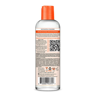 Cantu Protective Styles By Angela Hair Bath And Cleanser, Apple Cider Vinegar And Aloe, 10 Oz