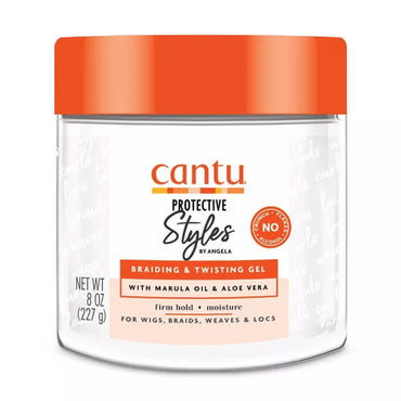 Cantu Protective Styles By Angela Braiding And Twisting Gel, 8 Oz