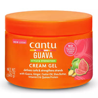 Cantu Guava Curl Style and Strengthen Cream Gel, 12 Oz