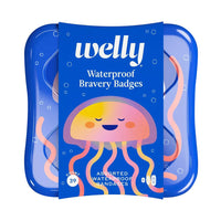 Welly Kids Waterproof Bandages, Jelly Fish, 39 Ea