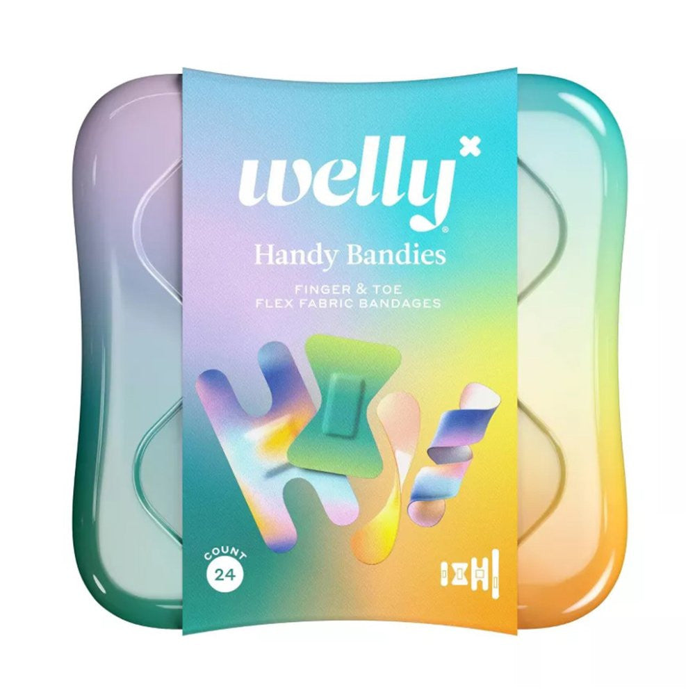 Welly Kids Handy Finger And Toe Bandages, 24 Ea