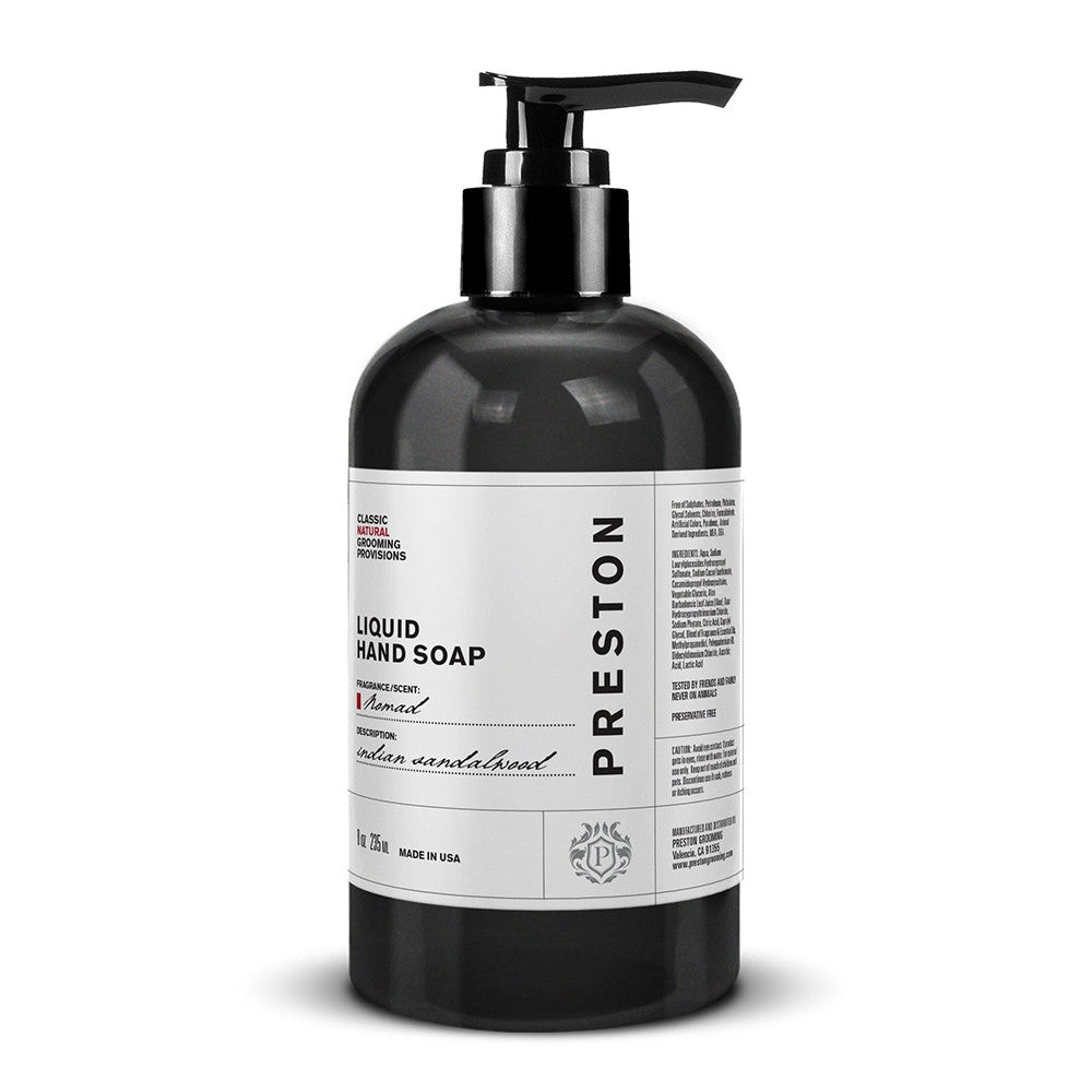 Preston Liquid Hand Soap Nomad, 8 Oz – WellnessBetter