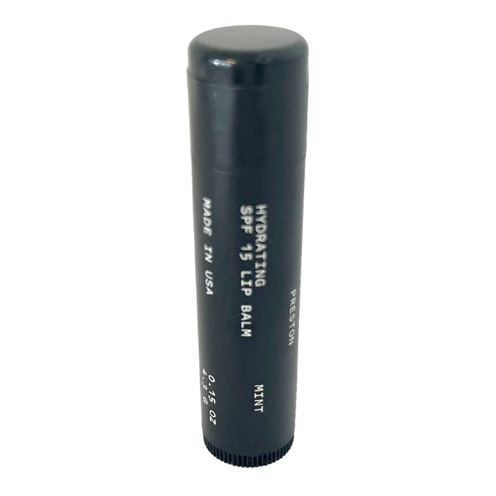 Preston Lip Balm SPF 15, Mint, 18 Ea