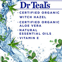 Dr Teals Eucalyptus Witch Hazel Facial Toner, 16 Oz