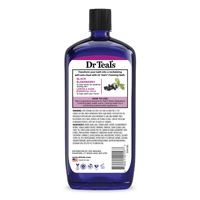 Dr Teals Foaming Bath With Pure Epsom Salt, Black Elderberry And Vitamin D, 34 Oz