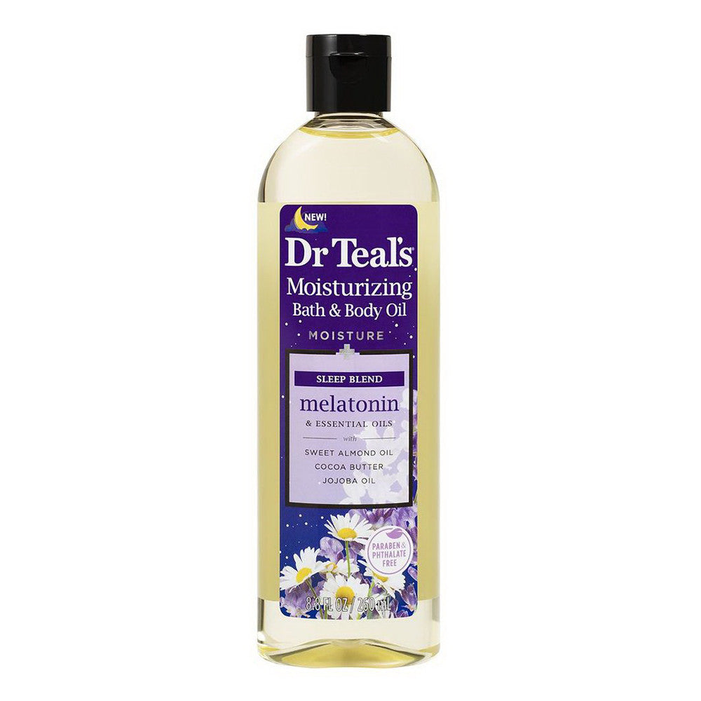 Dr Teals Bath And Body Moisturizing Oil Sleep Blend With Melatonin, 8.8 Oz