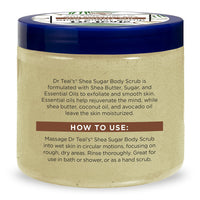 Dr Teals Shea Sugar Scrub with Coconut Oil, 19 Oz