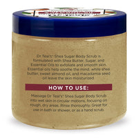 Dr Teals Shea Sugar Body Scrub, Shea Butter And Almond Oil, 19 Oz