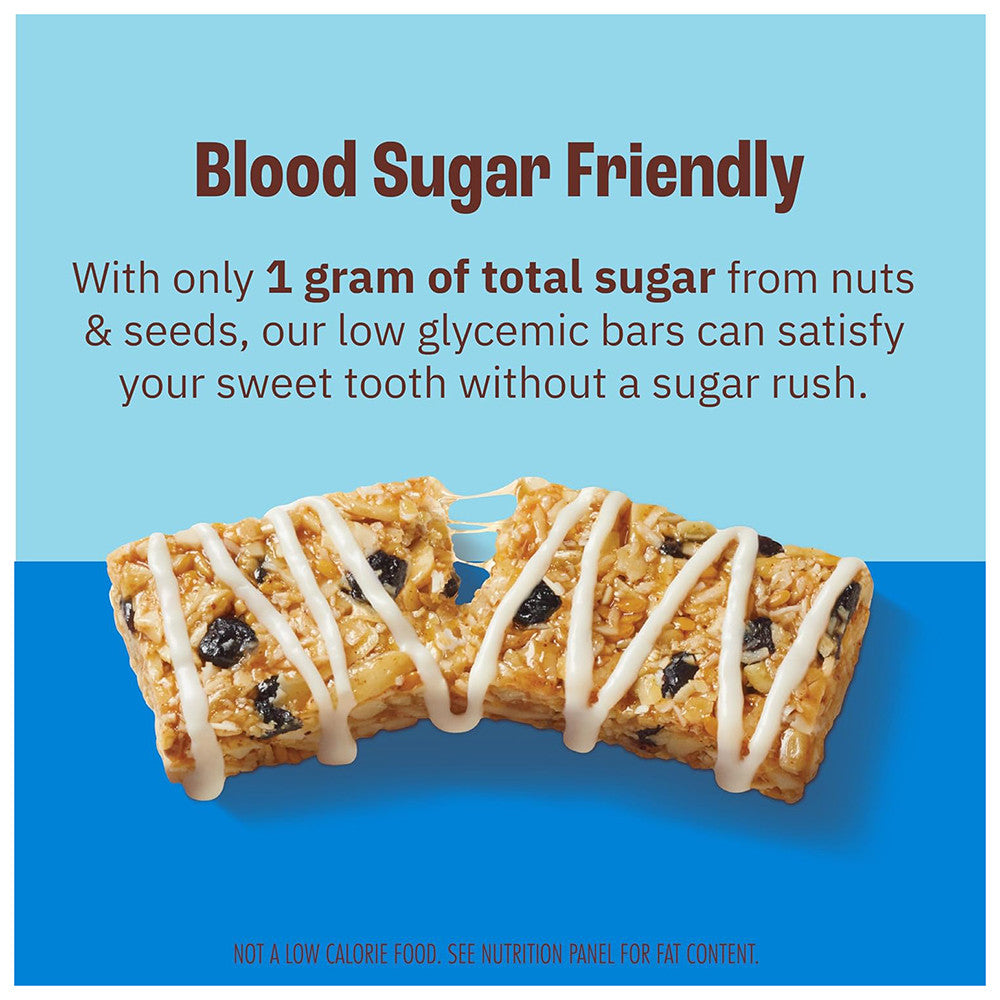 Munk Pack 1g Sugar Granola Bars, Blueberry Almond Vanilla Bars, 4 Ea