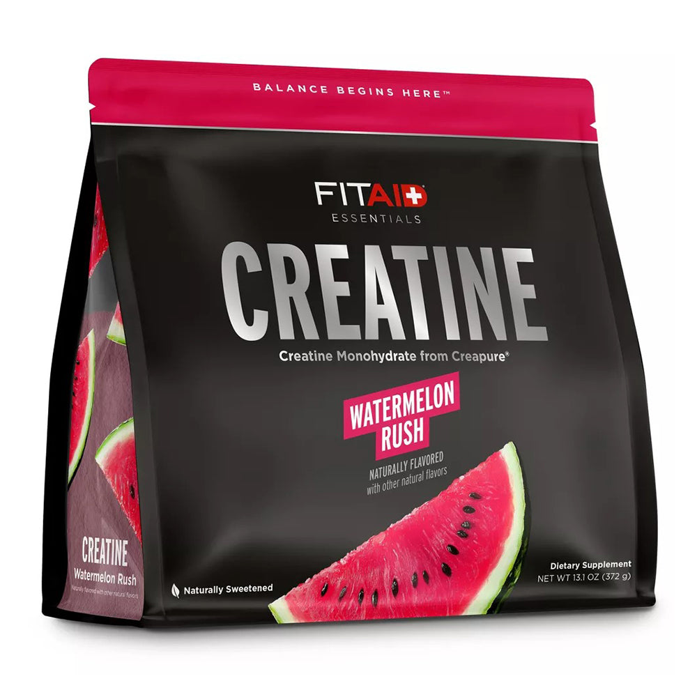 FITAID Creatine CreaPure Creatine Monohydrate Watermelon Rush Powder 13.1Oz (372g)