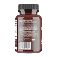 YumVs Strong Earth Black Cohosh Root Gummies for Womens Health, Peach, 60 Ea