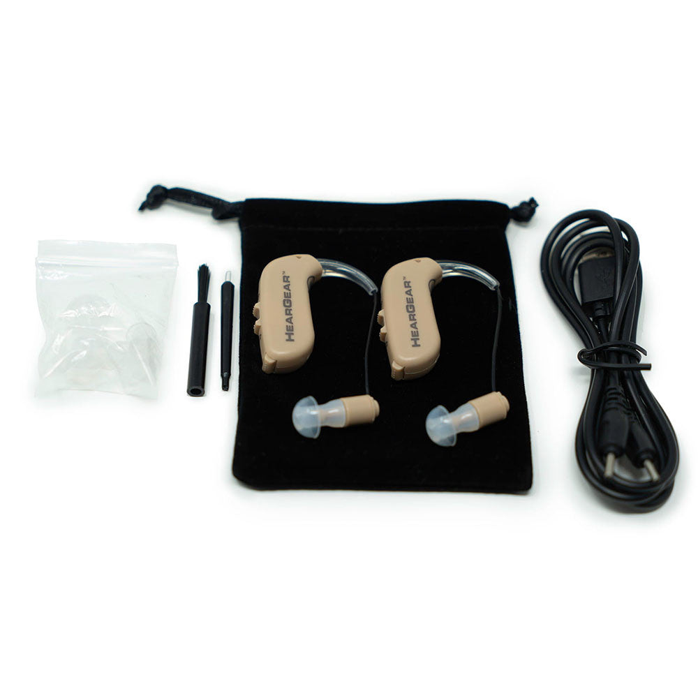 Hear Gear Listen Up Sound Personal Amplifiers Rechargeable, 1 Pair