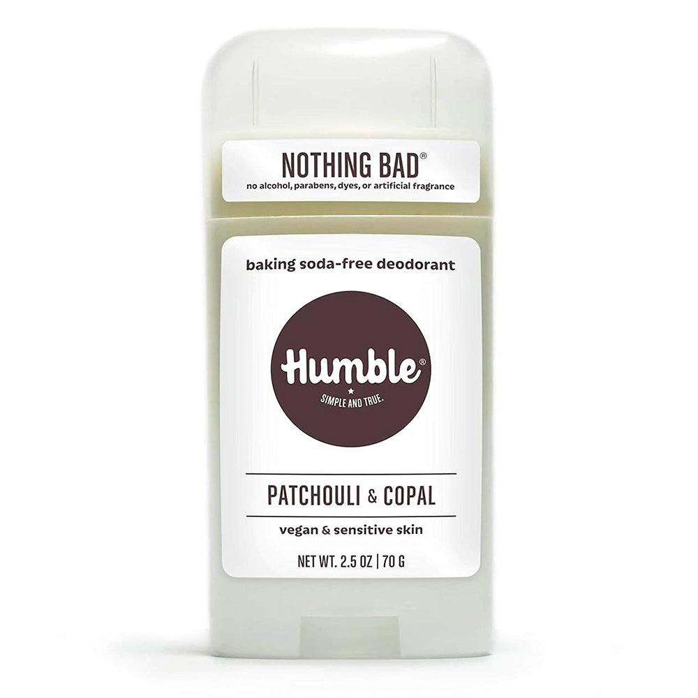Humble Vegan Sensitive Skin Patchouli and Copal Deodorant 2.5Oz (70g)