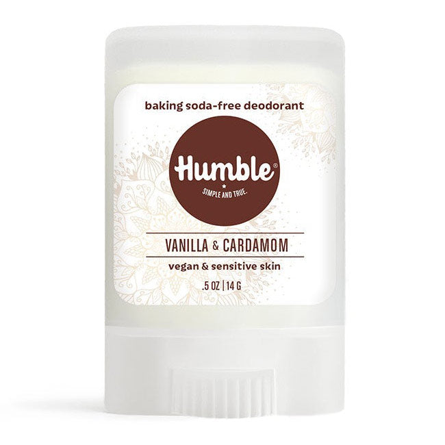 Humble Simple and True Vegan and Sensitive Skin Vanilla and Cardamom Deodorant Stick 0.5Oz (14g)