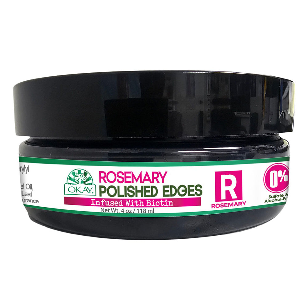 Okay Rosemary Polished Edges for Strengthen Hair 4Oz (118ml)