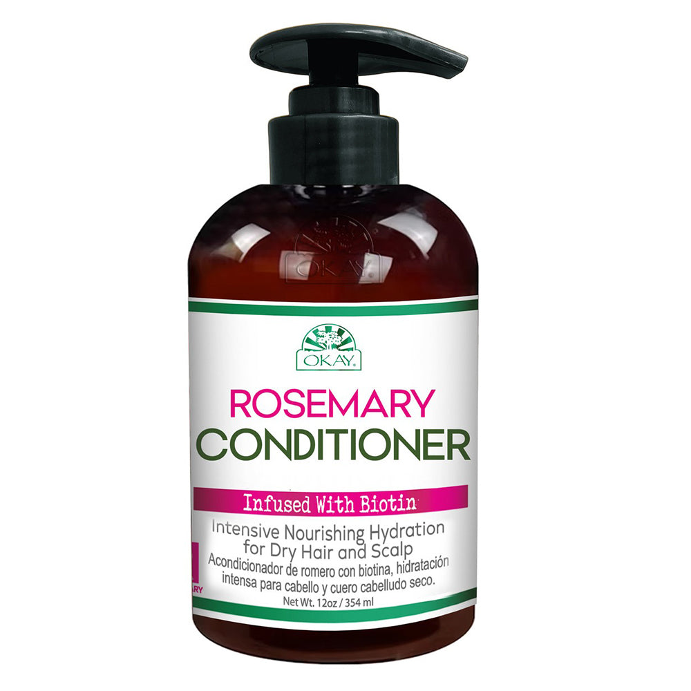 Okay Rosemary Conditioner for Strengthen Hair 12Oz (354ml)
