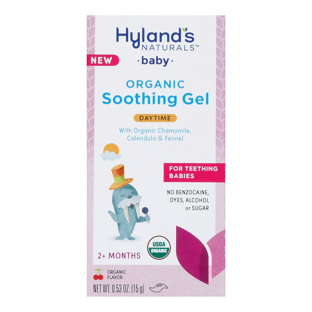 Hylands Naturals Baby Organic Soothing Gel Daytime, 0.53 Oz
