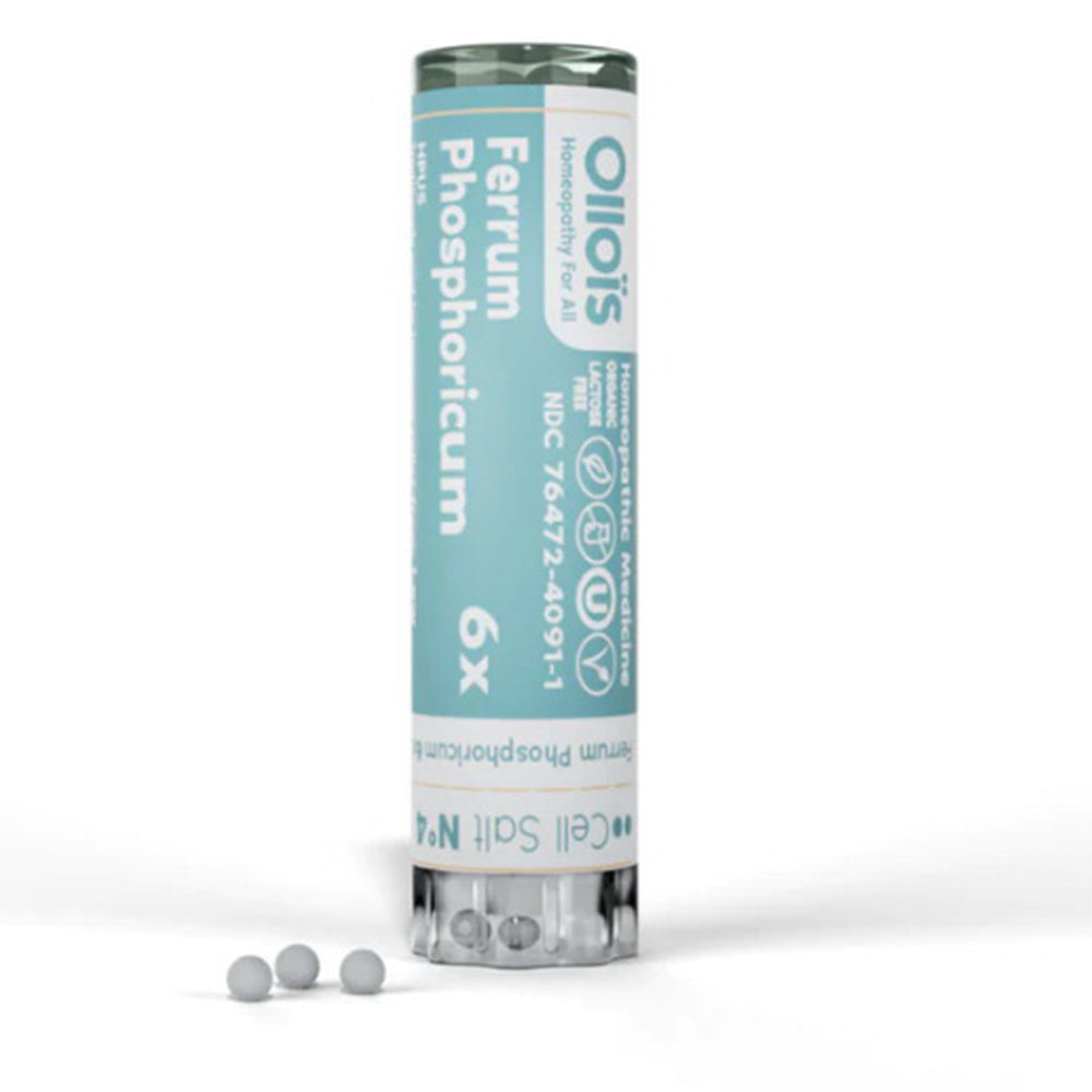 Ollois Ferrum Phosphoricum 6X Cell Salts 80Pellets