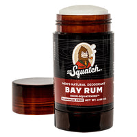 Doctor Squatch Natural Deodorant For Men, Bay Rum, 2.6 Oz