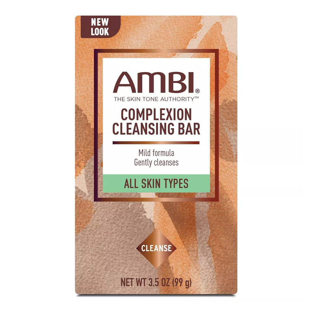 Ambi Complexion Cleansing Bar Soap for All Skin Types 3.5Oz (99g)