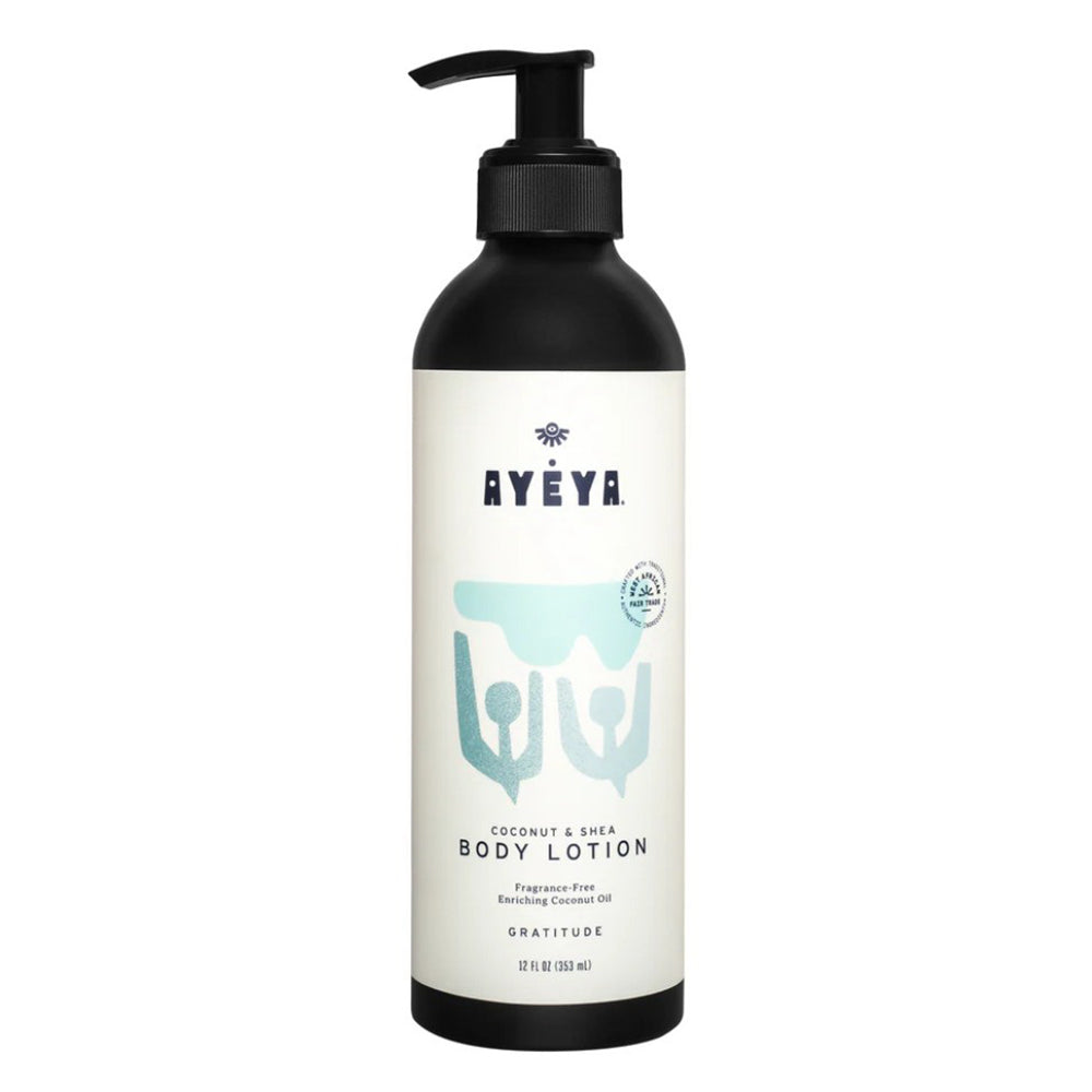 Ayeya Moisturizing Body Lotion Gratitude Fragrance Free 12Oz (353ml)
