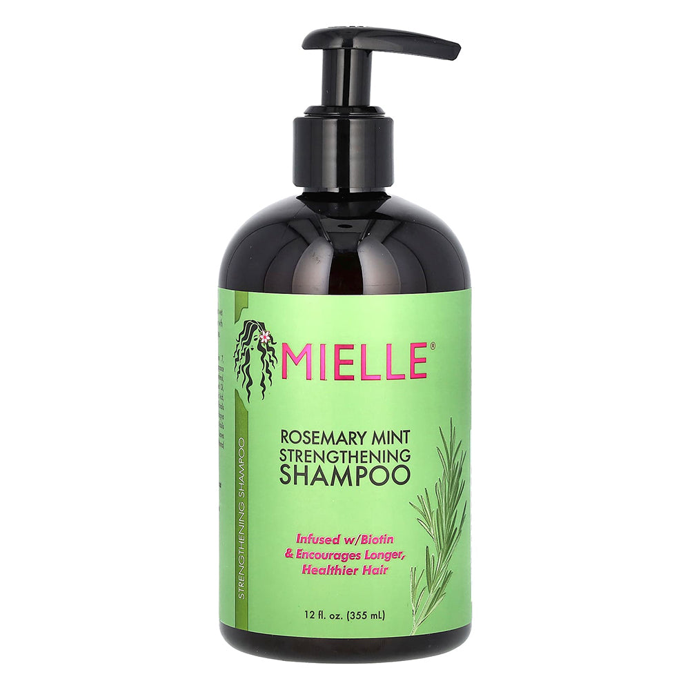 Mielle Rosemary Mint Strengthening Shampoo for All Hair Types 12Oz (355ml)