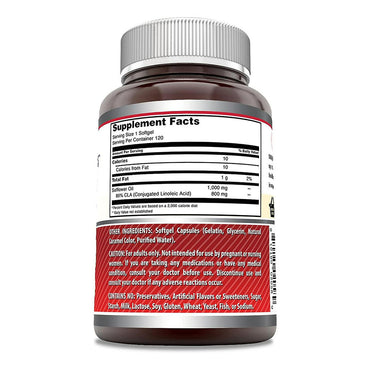 Amazing Formulas Cla 1000 Mg Conjugated Linoleic Acid Softgels, 120 Ea