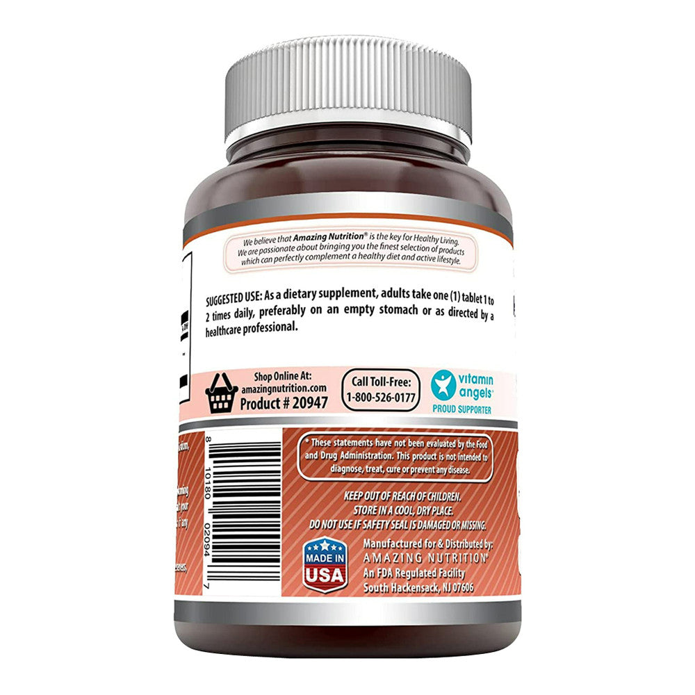 Amazing Nutrition Amazing Formulas L Lysine 1000Mg Amino Acid Vitamin Supplement, 180 Ea